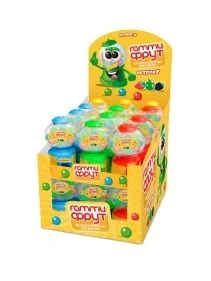 Жевательная резинка (ГАММИ ФРУТ Автомат) со вкусом клубники, ежевики, яблока 30г