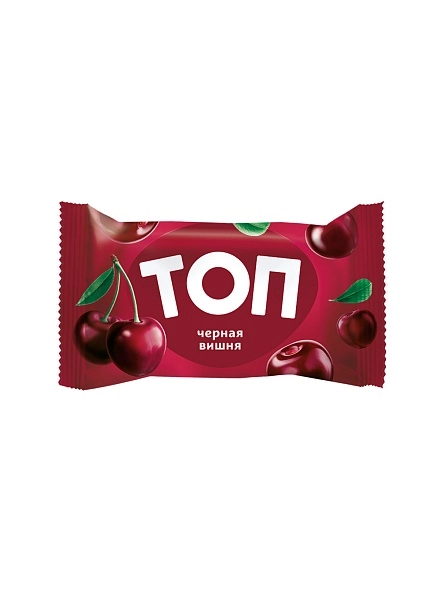 Мороженое сливочное ТОП ЧЕРНАЯ ВИШНЯ 70г