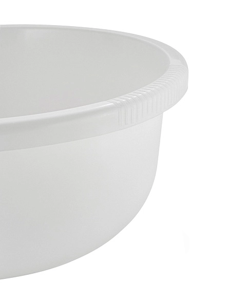 Таз Rock'n'Roll круглый 9,5л белый