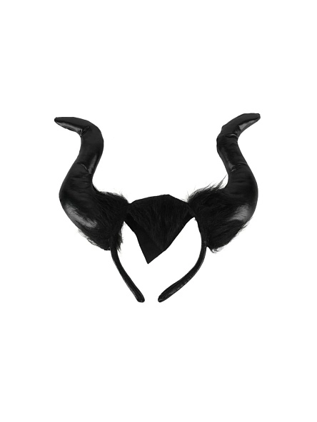 Ободок "Малефисента", 33*28 см