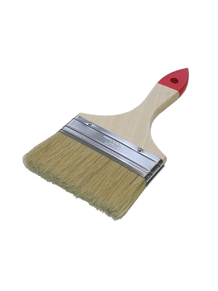 Кисть плоская "СТАНДАРТ", натуральный ворс, 4/100мм