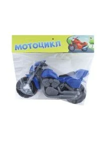 Мотоцикл. 26 см, пластик, цвет в ассортименте. ФМ 6шт.