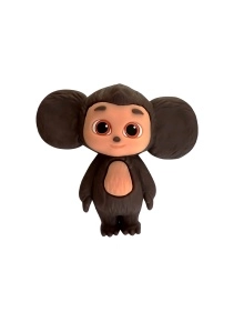 Фигурка Чебурашка 6 см с апельсинчиком во флоупаке, 6 видов в ассортименте, Funky Toys, CHE2402