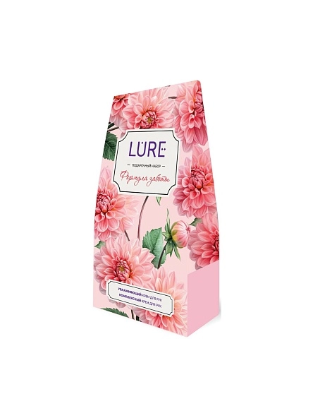 LURE Подарочный набор : Крем для рук «Увлажняющий» 75 мл + Крем для рук «Комплексный уход» 75 мл картон