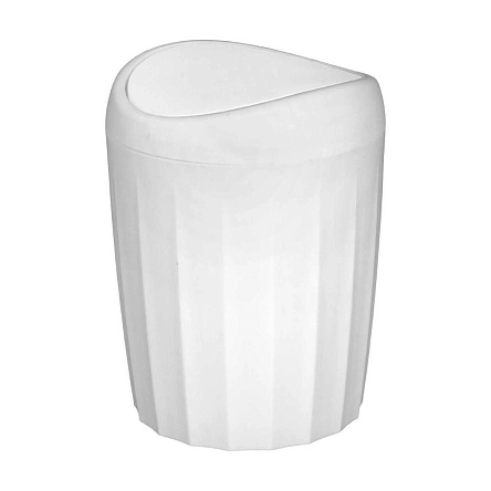 Контейнер для мусора Keeplex Rock'n'Roll 1,1л белое облако