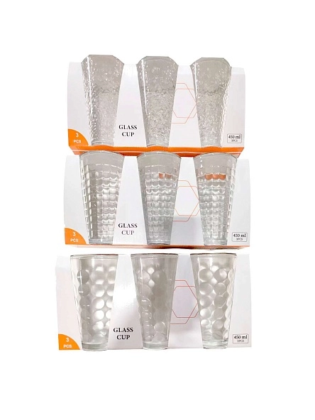 Стакан "Рельеф", 460 мл (ML-1805)