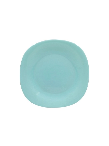 Тарелка обеденная Lavenir HoReCa "Square soft color" 22,5*22,5 см,9,5" LFP-95 GREEN стекл.