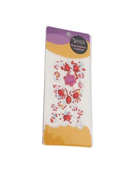 Наклейки-стразы декоративные, 7*13 cм (PK454)