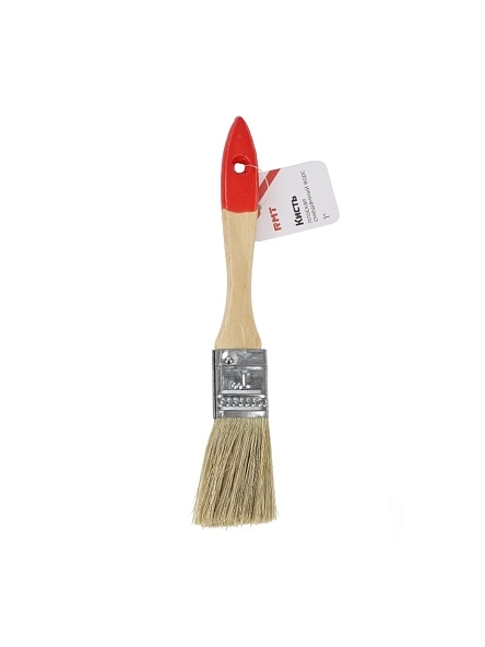 Кисть плоская, 1", смешанный ворс