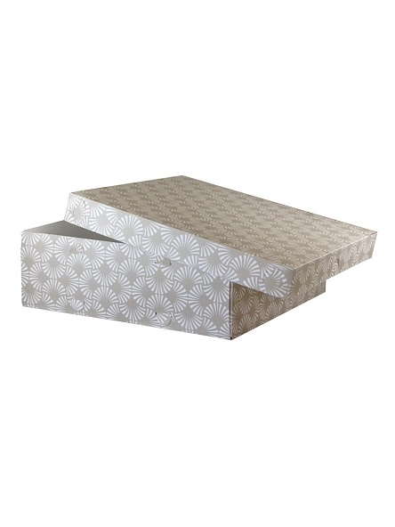 Декоративная коробка, 30,5х30,5х10 см в ассортименте