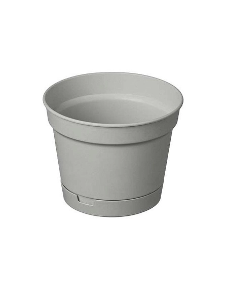 Горшок для цветов "Mint" D120мм, 0,7л с поддоном (микс)