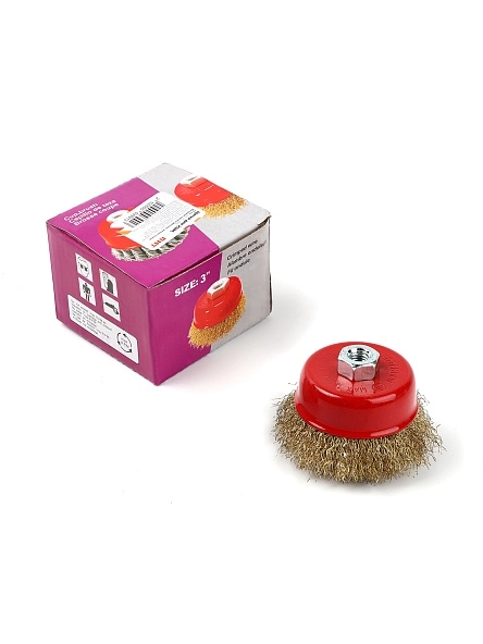 Щетка для УШМ, 7,5 cм