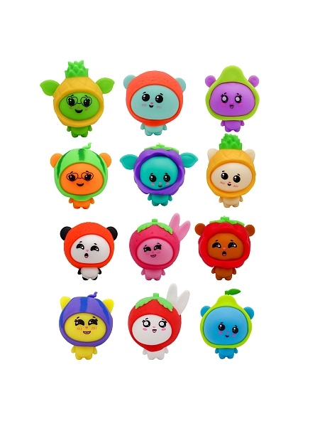 Фигурка-тянучка в шапочке Mellow Mates, в ассортименте, Funky Toys, FT866070