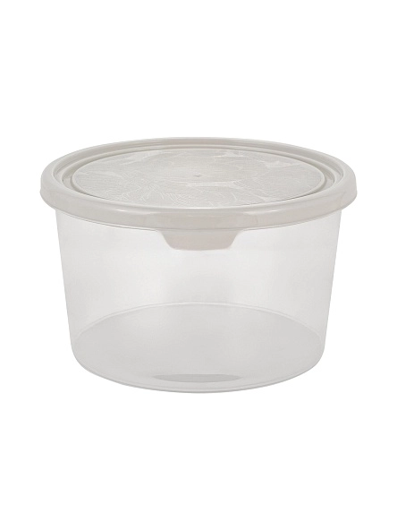 Контейнер для продуктов HELSINKI Artichoke 0,75 л круглый пепельный жемчуг