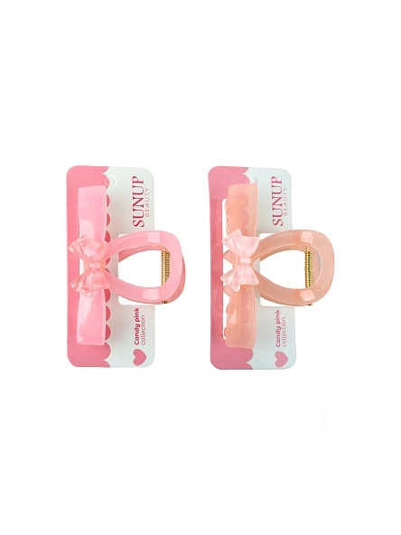 Крабик для волос "Candy Pink", 7,8*5 см (PK1369)
