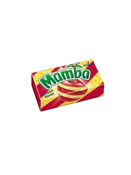 Жевательные конфеты "Mamba 2в1" 26,5г