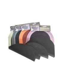 Придверный овальный коврик резиновый (ML-1239)