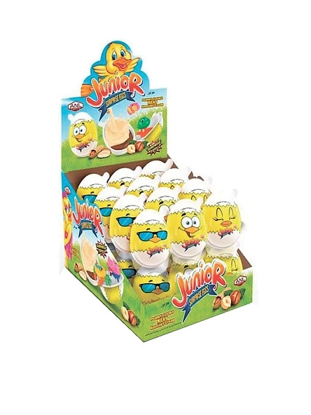 Изделие из десертной пасты с игрушкой-сюрпризом  "Junior", 15г
