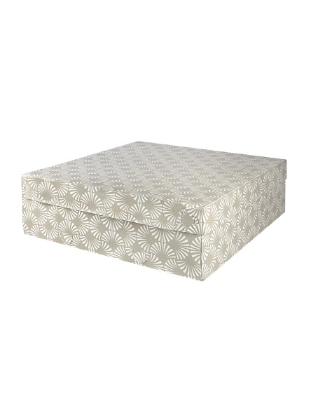 Декоративная коробка, 30,5х30,5х10 см в ассортименте