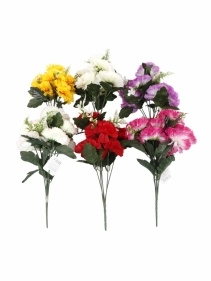 Букет искуccтвенных цветов, 7 бутонов 