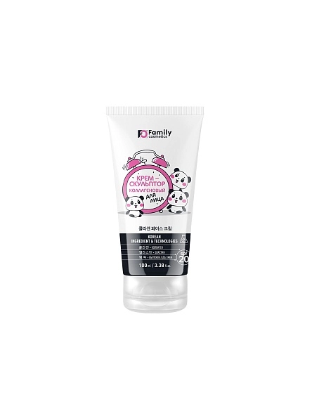Крем-скульптор коллагеновый для лица Family Cosmetics, 100мл