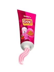 Жидкая жевательная резинка (ГАММИ ФРУТ) со вкусом клубники,  колы 20г