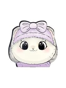 Блокнот 30л арт. 120х117 мм, фигурная вырубка в ас-те