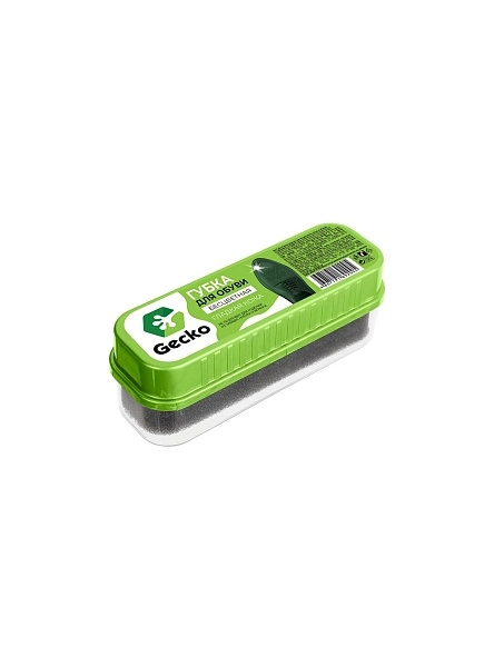 Губка для обуви Gecko бесцветная