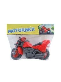 Мотоцикл. 26 см, пластик, цвет в ассортименте. ФМ 6шт.