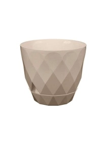 Горшок для цветов "Laurel" D145мм, 1,3л с поддоном (микс)