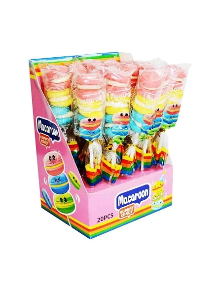 Конфеты желейные "MACAROON" 18г (20шт*12)