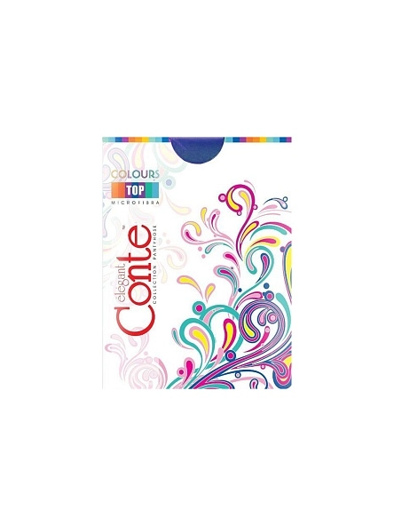Колготки жен. CONTE ELEGANT COLOURS TOP 50, р.2, blue