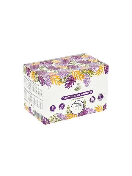 Пластины от комаров HELP, 10 шт.