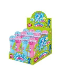 Драже со вкусом "тутти-фрутти" и игрушка со свет. и звук эффектами: микрофон  (МЕГА ХИТ!) 5г