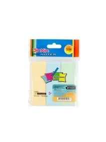 Стикер для заметок с клейким краем, 3 шт, 7,5*2,5 см, микс цвета