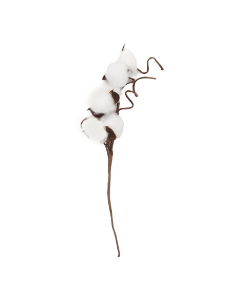 Украшение декоративное "Cotton branch" 40 cм