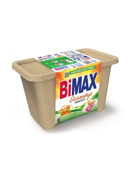 Капсулы для стирки "BiMAX" Османтус, 12 шт