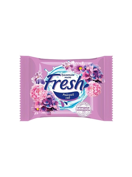 Крем-мыло туалетное «Fresh» Райский сад 50 гр. в/об