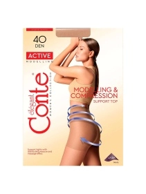 Колготки женские CONTE ELEGANT ACTIVE 40, р.3, bronz