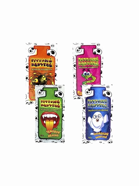 Жидкая конфета Веселый напугай Ассорти 15г