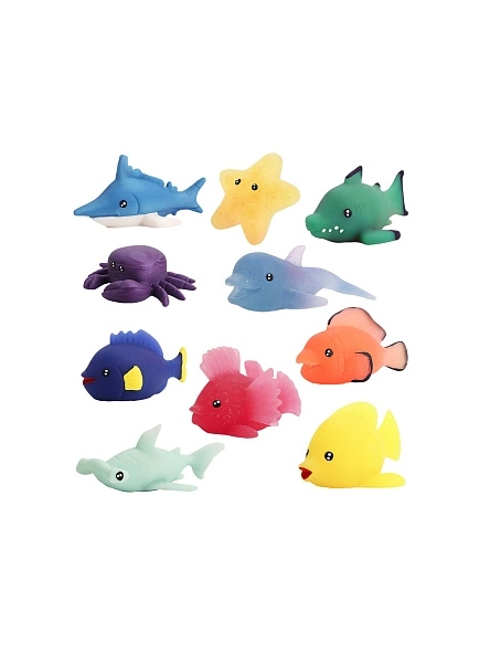 Фигурка-тянучка Jelly Planet «ТРОПИЧЕСКИЕ ДРУЗЬЯ»,в ассорт. 8 шт/шоубокс JELLY4