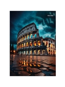 Блокнот А5 80л. в асс-те , на гребне, цвет.мелов.обл, блок-офсет ПХ, Б80-7332