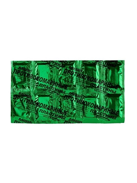 Противокомариные пластины, 10 шт