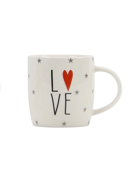 Кружка "Love never fails", 380 мл (ML-499)