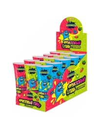 Жидкая конфета-гель (КОНФИГЕЛЬ) со вкусом яблока, ежевики, клубники 80г