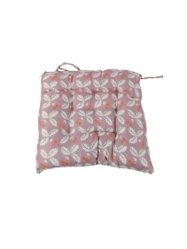 Подушка на стул с завязками, 40*40 см (PX0617)