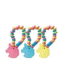 Драже (СТИЛЬ СО ВКУСОМ Браслетик с единорогом) со вкусом клубники, голубики, лимона 15г