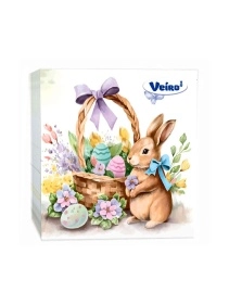 Салфетки Veiro бум стол серв многосл (3 слоя) 33*33, 20л. МИКС1_33ПСХ