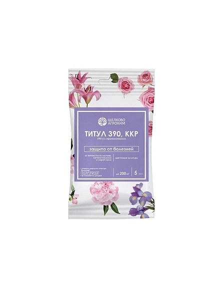 Титул 390, цветочные, ампула 5мл