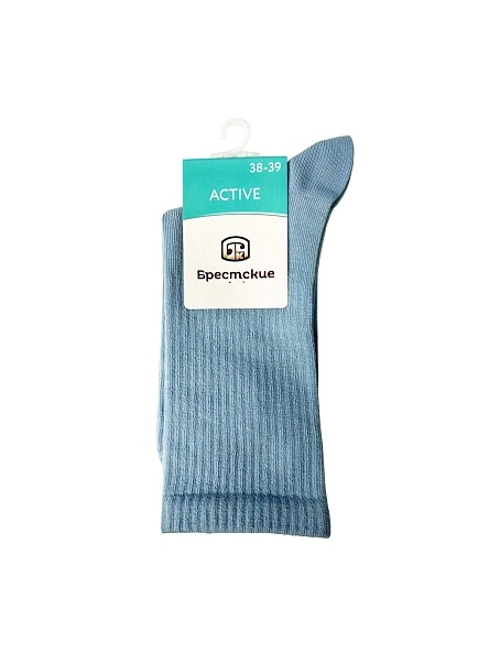 Носки жен. ACTIVE р.23,25, удлиненные, в асс-те